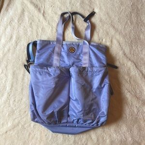 Lululemon Flor and Go yoga tote in Lavender Dusk